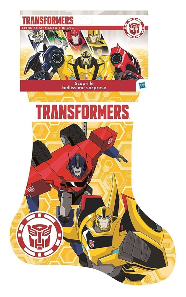 Calza Befana Transformers 2018 Calzettone Hasbro