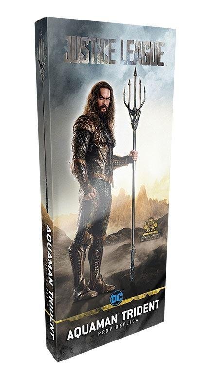 Replica Tridente Aquaman Justice League 186Cm Noble Collection Scala 1 1
