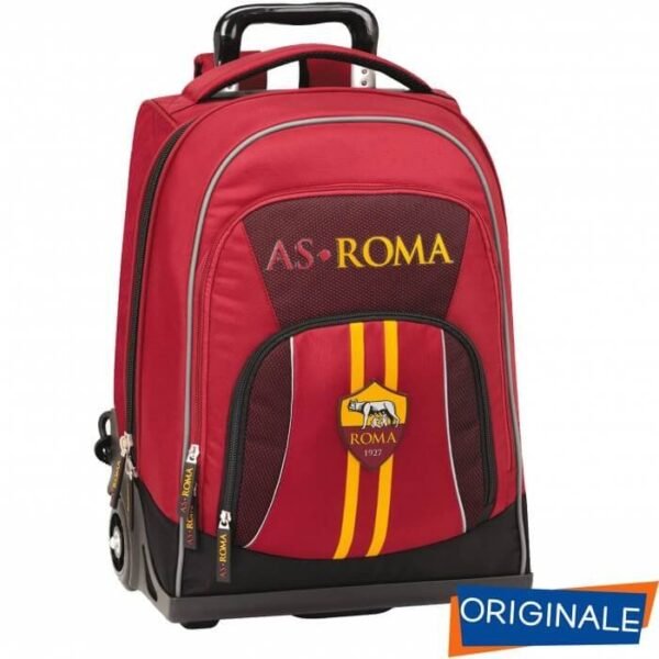 A S Roma Zaino Trolley Con Ruote Scuola 2020 2021