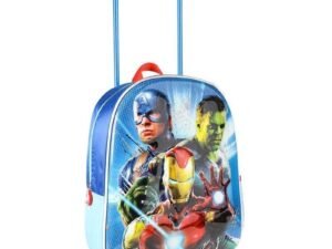 Avengers Trolley Asilo Zainetto Con Ruote 3D