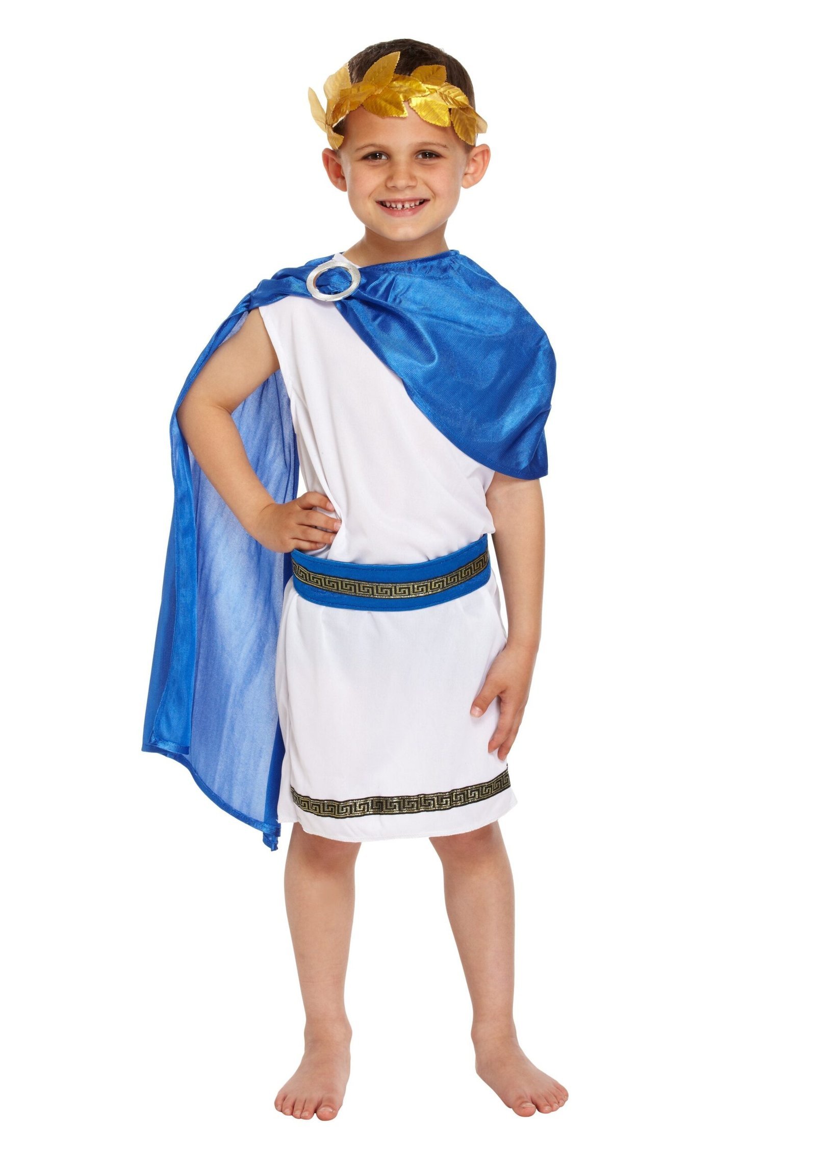 Costume Carnevale Bambino Cesare Travestimento 4 5 6 7 8 9 10 11 12 Anni