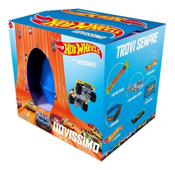 Uovissimo Hot Wheels Uovo Pasqua Giocattoli Pasqualone Mattel Fnf96 2017