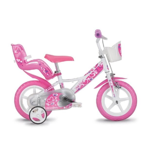 Bicicletta Little Heart Rosa Bambina Dino Bikes