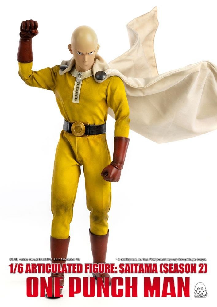 One Punch Man Action Figure 1 6 Saitama Season 2 30 Cm