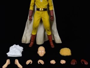 One Punch Man Action Figure 1 6 Saitama Season 2 Deluxe Version Arti Marziali 30 Cm
