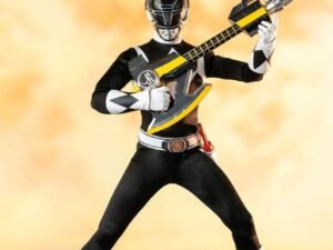 Mighty Morphin Power Rangers Figzero Action Figure 1 6 Black Ranger 30 Cm