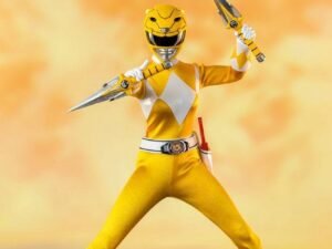 Mighty Morphin Power Rangers Figzero Action Figure 1 6 Yellow Ranger 30 Cm