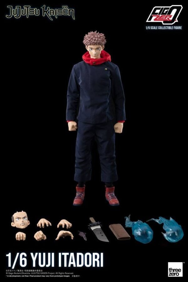 Yuji Itadori Jujutsu Kaisen Figzero Action Figure 1 6 29 Cm