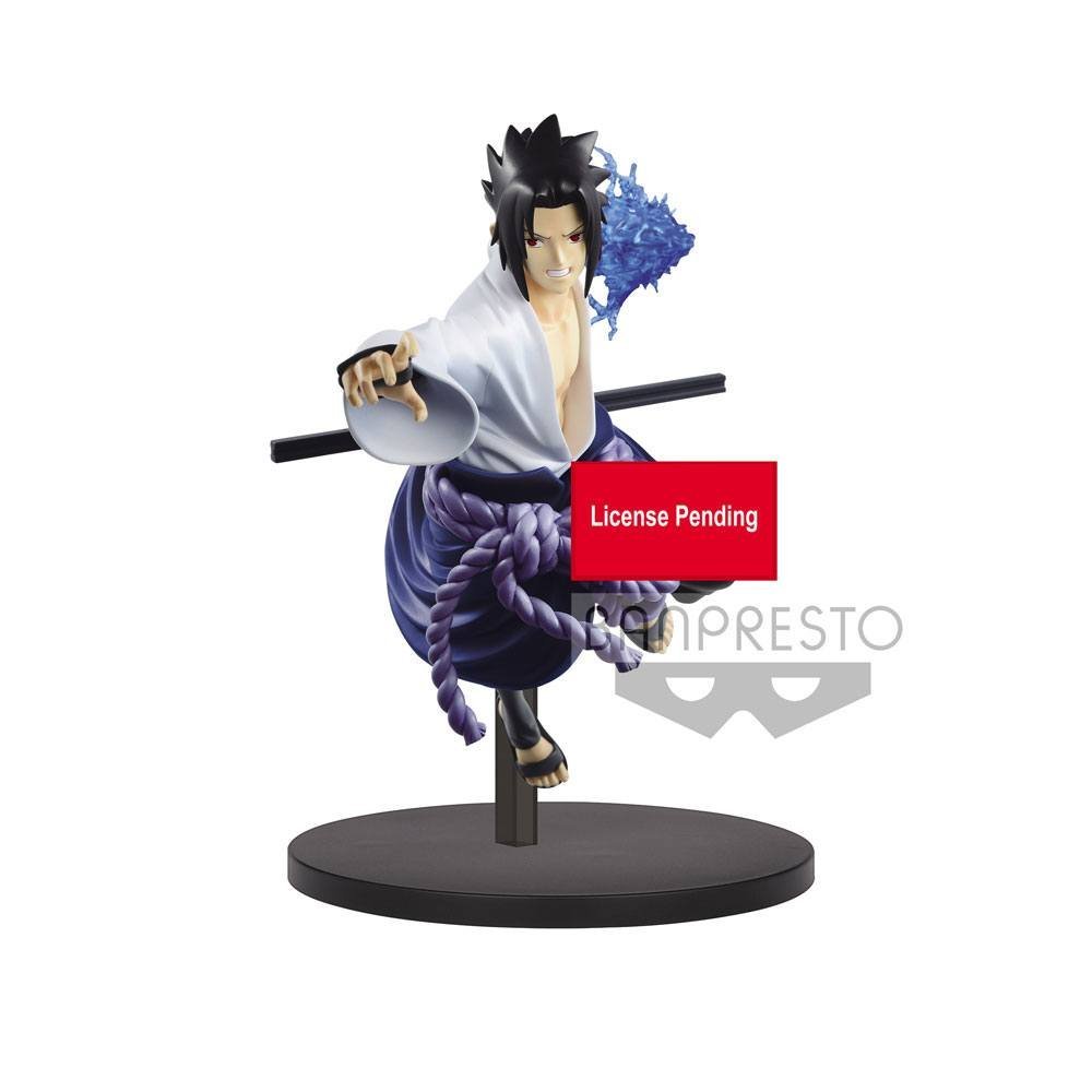 Uchiha Sasuke Naruto Shippuden Vibration Stars Statuetta 15 Cm