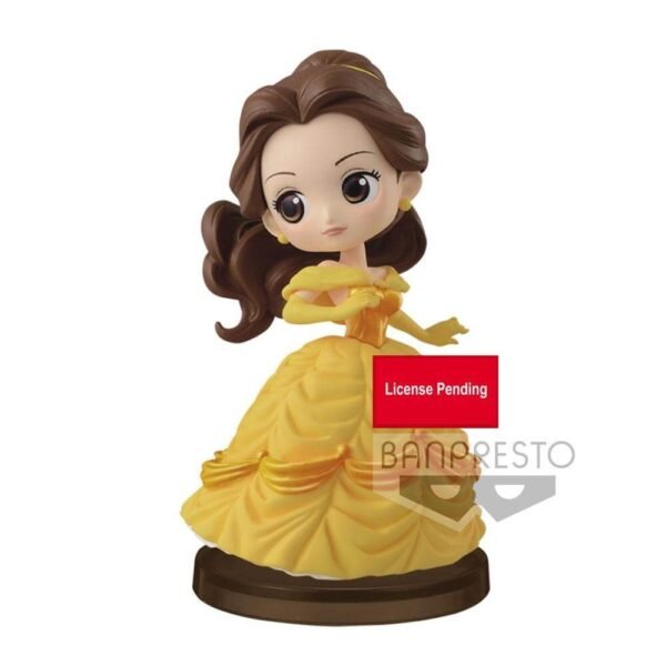 Disney Q Posket Petit Mini Figure Story Of Belle Ver D 7 Cm