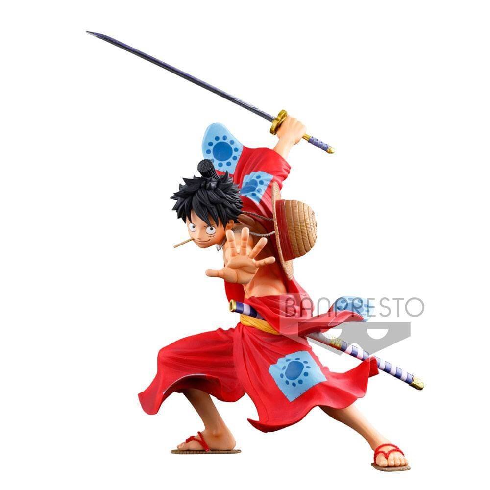 Monkey D Luffy One Piece Master Stars Piece Pvc Statue 19 Cm