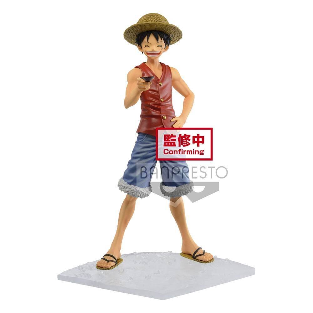 Monkey D Luffy Special Episode Luff Vol 1 One Piece Magazine Pvc Statue 18 Cm