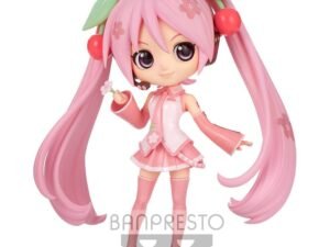 Copy Of Hatsune Miku Q Phatsune Miku Q Posket Mini Figure Sakura Miku Ver B 14 Cm