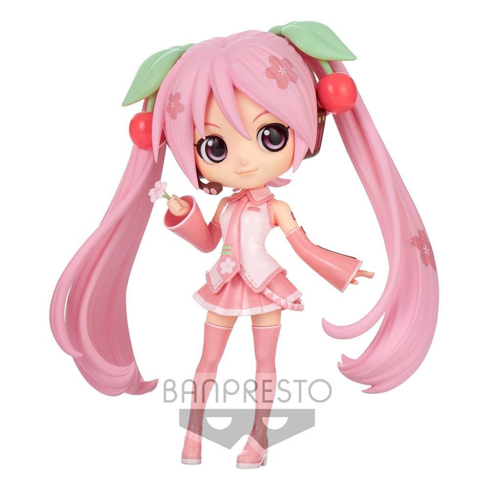 Copy Of Hatsune Miku Q Phatsune Miku Q Posket Mini Figure Sakura Miku Ver B 14 Cm