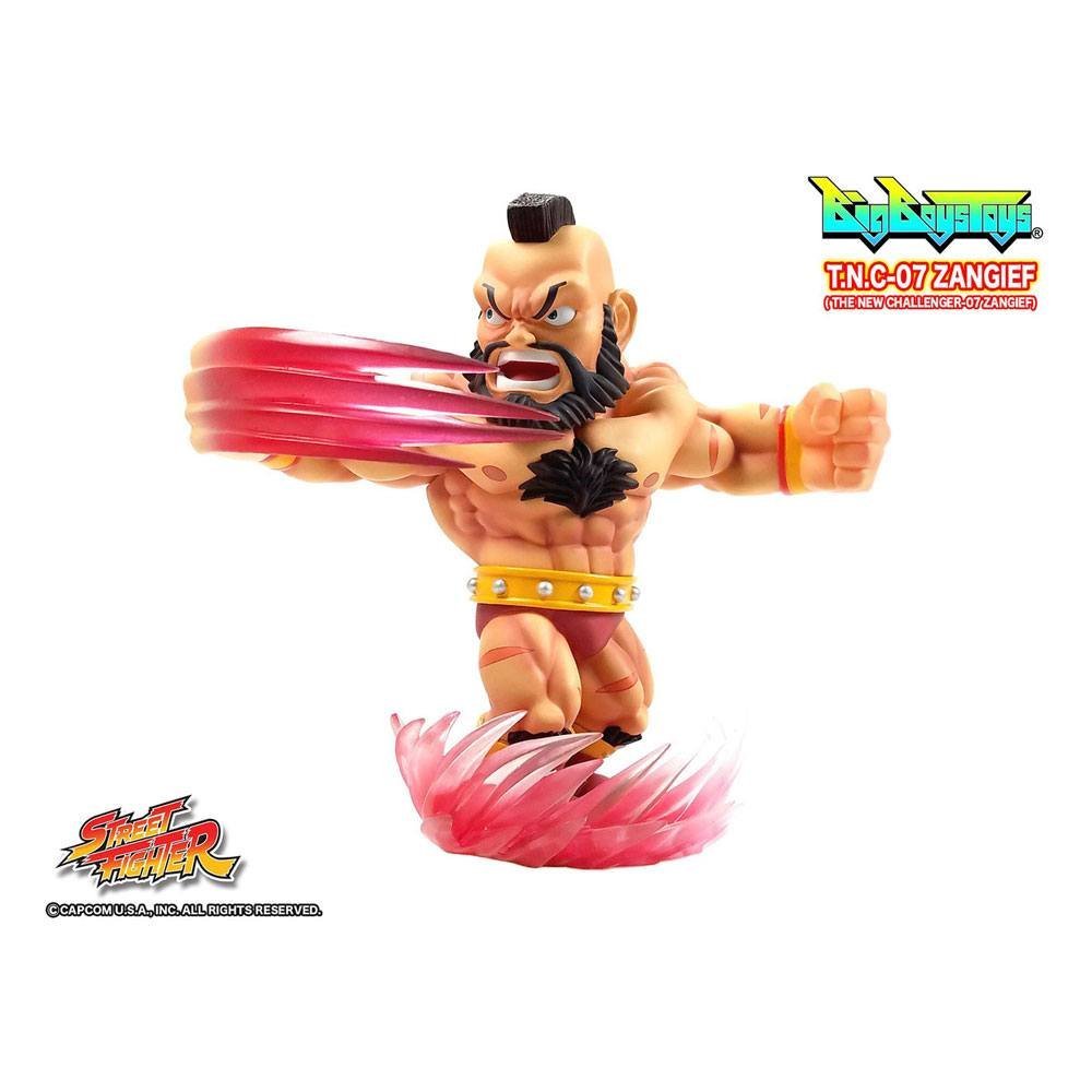 Street Fighter Pvc Statue With Sound Light Up Zangief 17 Cm