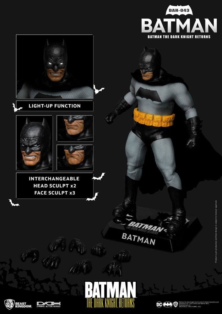 Batman The Dark Knight Return Dynamic 8Ction Heroes Action Figure 1 9 Batman 21 Cm