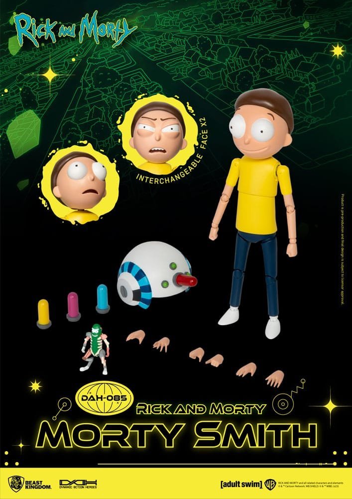 Morty Smith Rick And Morty Dynamic 8Ction Heroes Action Figure 1 9 15 Cm