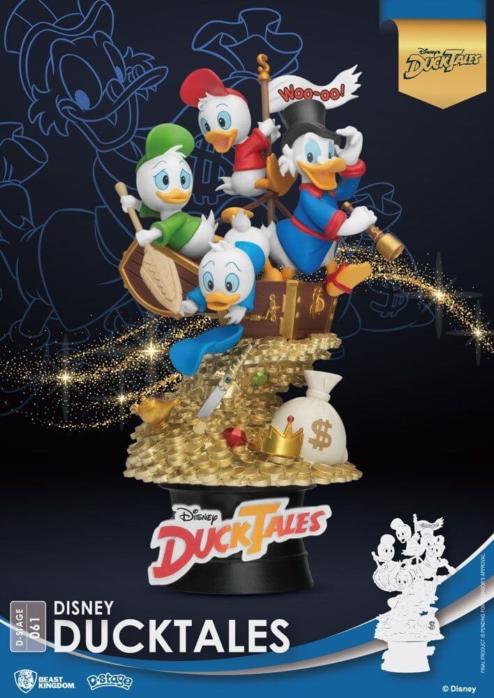 Ducktales Disney Classic Animation Series D Stage Pvc Diorama 15 Cm 061 March 2021