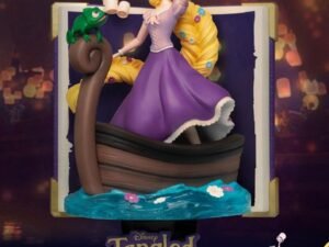 Disney Story Book Series D Stage Pvc Diorama Rapunzel 15 Cm 078