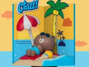 Line Friends D Stage Pvc Diorama Beach Closed Box Version 16 Cm 106