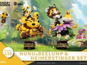 Nunu Beelump Heimerstinger League Of Legends D Stage Pvc Diorama Set 16 Cm