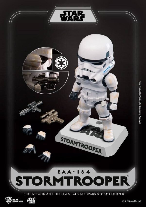 Stormtrooper Star Wars Egg Attack Action Figure 16 Cm