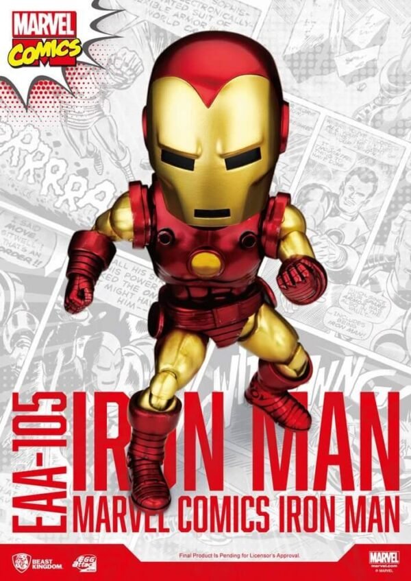 Marvel Egg Attack Action Figure Iron Man Classic Version 16 Cm March 2022