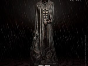 The Dark Knight Rises Master Craft Statue The Dark Knight Memorial Batman 45 Cm