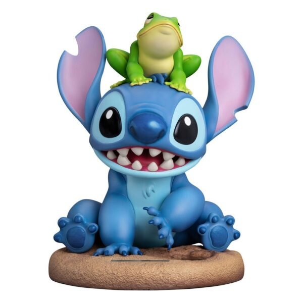 Stitch With Frog Disney 100Th Master Craft Statue 34 Cm