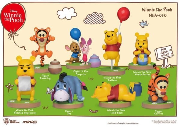 Winnie The Pooh Disney Classic Series Mini Egg Attack Figures 8 Cm April 2021