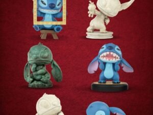 Lilo Stitch Mini Egg Attack Figure 8 Cm Assortment Stitch Art Gallery Series 6 Pack