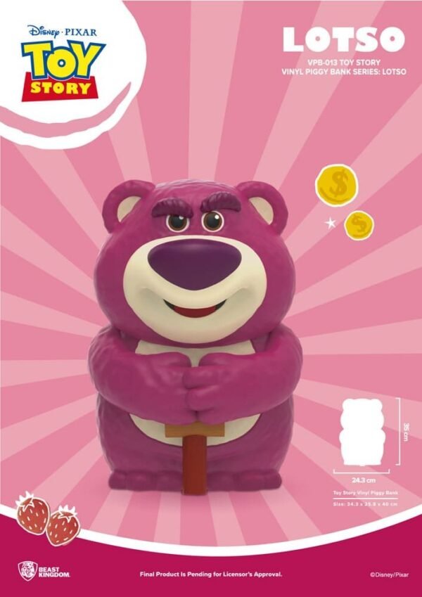 Toy Story Piggy Vinyl Bank Lotso 35 Cm