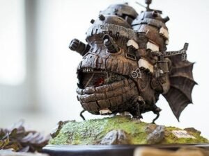 Howls Moving Castle Light Up Diorama