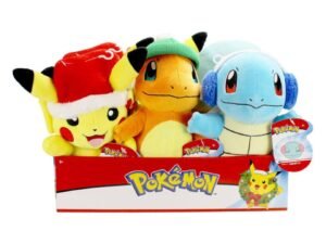 Pokemon Peluche 20Cm Edizione Natalizia Christmas Special
