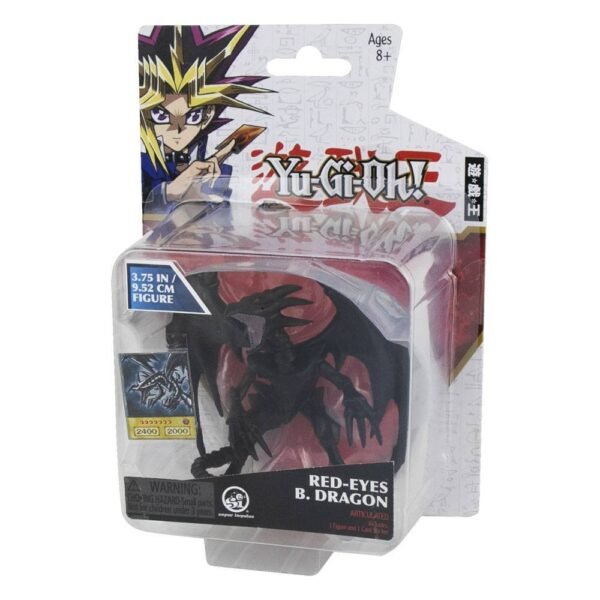 Yu Gi Oh Action Figure Red Eyes Black Dragon 10 Cm
