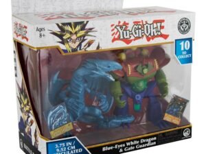 Yu Gi Oh Action Figure 2 Pack Blue Eyes White Dragon Gate Guardian 10 Cm