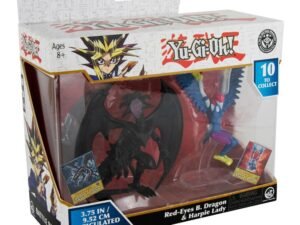 Yu Gi Oh Action Figures 2 Pack Red Eyes Black Dragon Harpie Lady 10 Cm