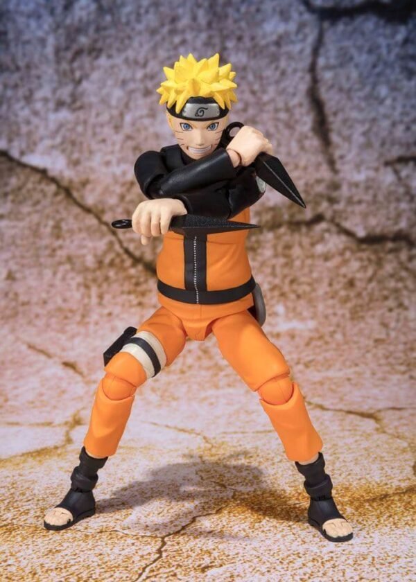 Naruto Shippuden S H Figuarts Action Figure Naruto Uzumaki Best Selection 14 Cm