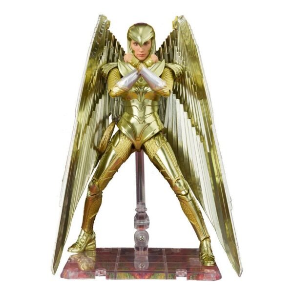 Wonder Woman 1984 S H Figuarts Action Figure Wonder Woman Golden Armor 15 Cm