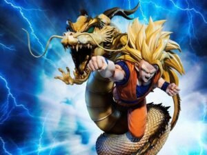 Super Saiyan 3 Son Goku Dragon Ball Z Figuartszero Pvc Statue Extra Battle 21 Cm October 2021