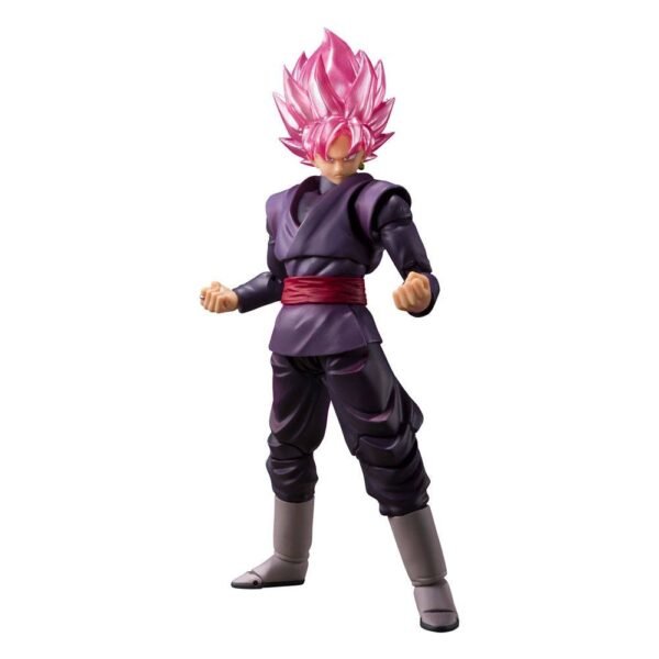 Dragon Ball Super S H Figuarts Action Figure Goku Black Super Saiyan Rose 14 Cm
