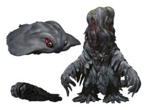 Godzilla Vs Hedorah S H Monsterarts Action Figure Set Hedorah 17 Cm
