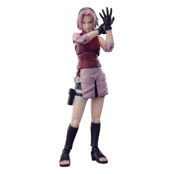 Naruto Shippuden S H Figuarts Action Figure Sakura Haruno Inheritor Of Tsunades Indominable Will 14 Cm