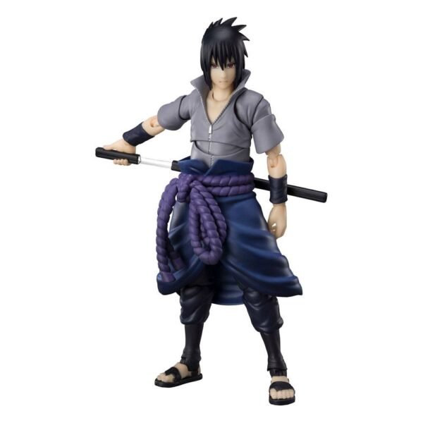 Naruto Shippuden S H Figuarts Action Figure Sasuke Uchiha He Who Bears All Hatred 15 Cm