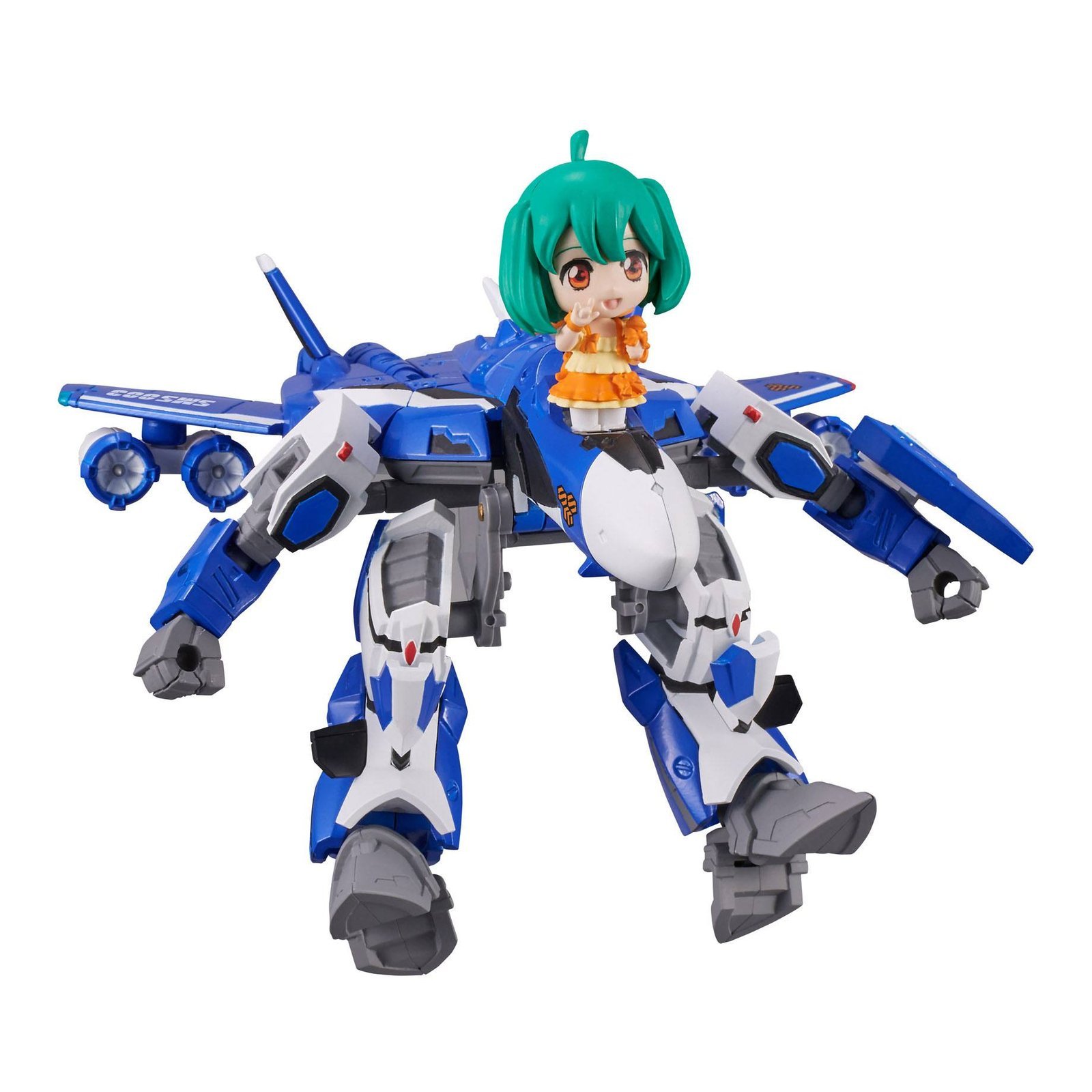 Macross Frontier Tiny Session Vf 25G Messiah Valkyrie Michael Use With Ranka 10 Cm