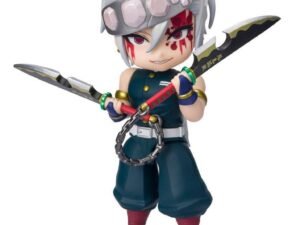 Demon Slayer Kimetsu No Yaiba Figuarts Mini Action Figure Tengen Uzui Sound Breathing 10 Cm