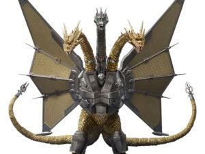 Godzilla Vs King Ghidorah S H Monsterarts Action Figure Mecha Ghidorah Shinjuku Decisive Battle Special Set 25 Cm