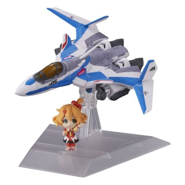 Freyja Wion Macross Delta Tiny Session Vehicle Mit Action Figure Vf 31J Siegfried 10 Cm