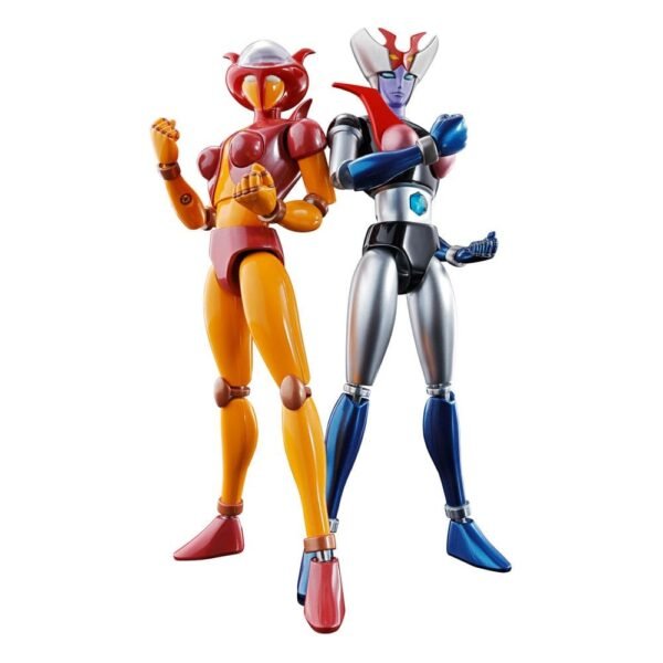 Gx 08R Aphrodai A Vs Gx 09R Minerva X Mazinger Z Soul Of Chogokin Diecast Action Figures 16 Cm