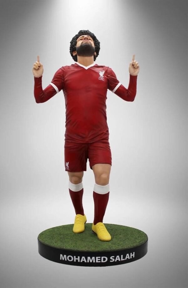 Mohamed Salah F C Liverpool Footballs Finest Resin Statue 1 3 60 Cm